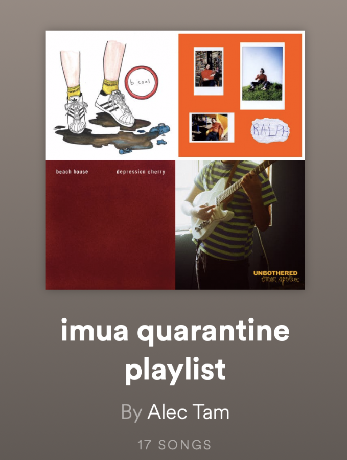 Imua’s Quarantine Playlist on Spotify