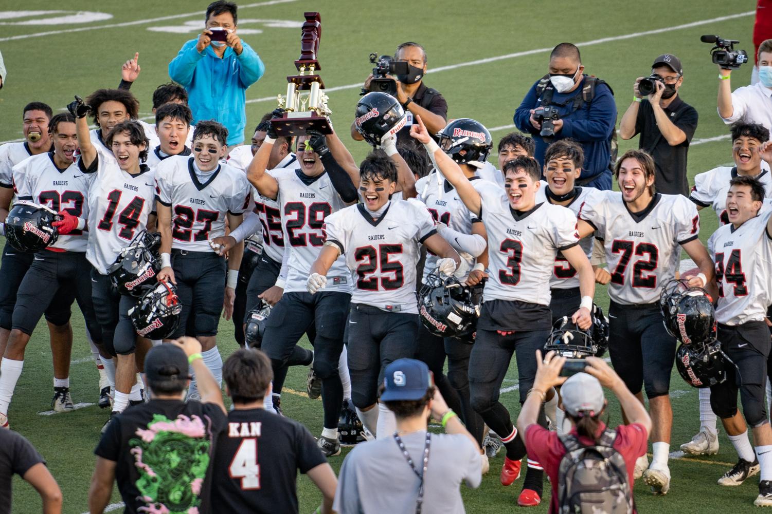 Dreams Fulfilled, Statements Made Raider Football Team Wins the HHSAA